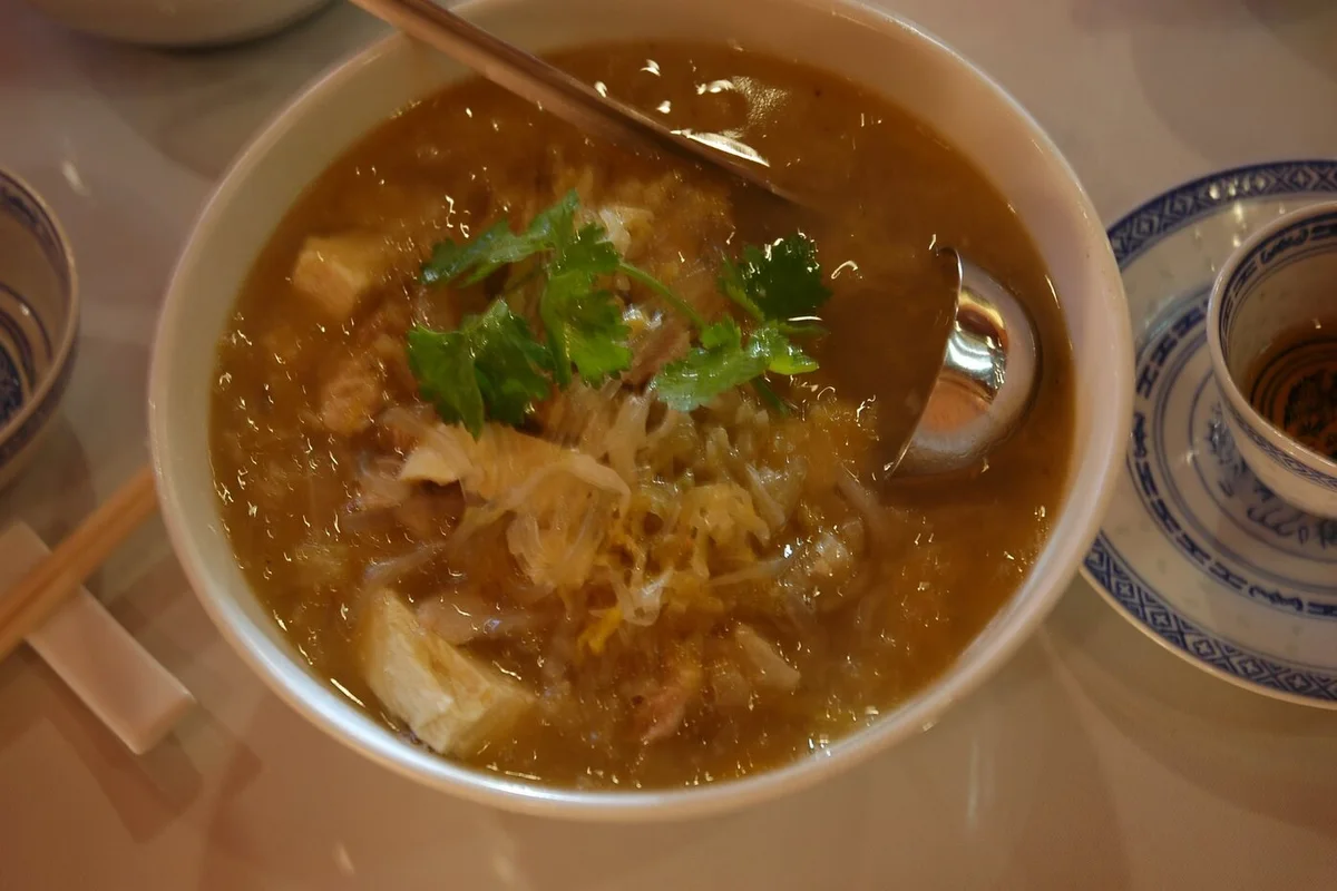 A northeastern pork and pickled-cabbage stew