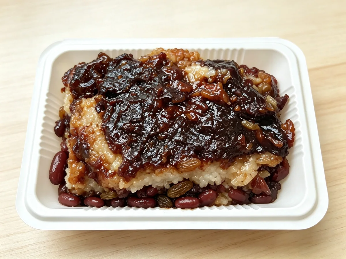 Chinese steamed sticky rice cakes